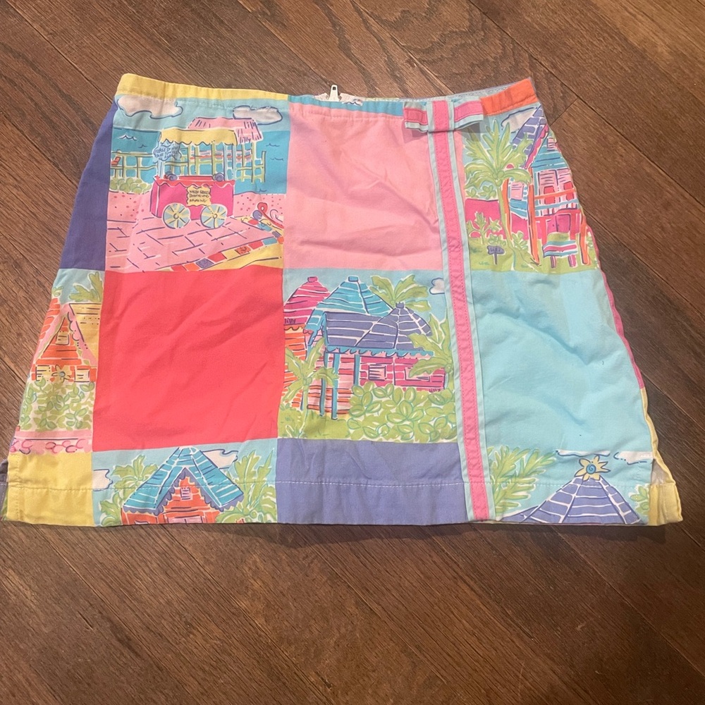 EC Lilly Pulitzer Girl size 7 Skort Casual Resort Wear